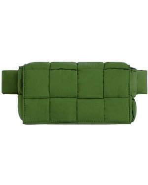 Bottega Veneta Padded Science And Technology Card Belt Waist Bag - Green