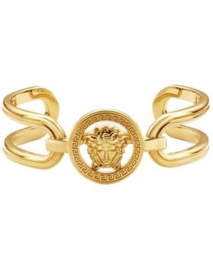 Versace Medusa '95 Polished Finish Cuff Bracelet - Metallic