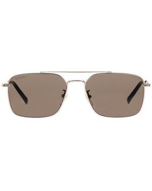 Gucci Eyewear Specialized Fit Rectangular Sunglasses - Multicolour