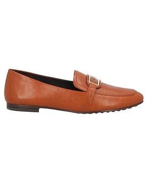 Tory Burch Simple Loafers - Brown