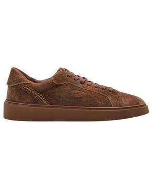Etro Lace-Up Trainers - Brown
