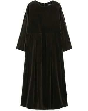 Max Mara Cotton Velvet Dress - Black