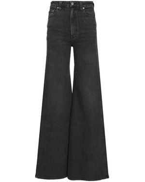 KHAITE Dane High Waisted Jeans - Black