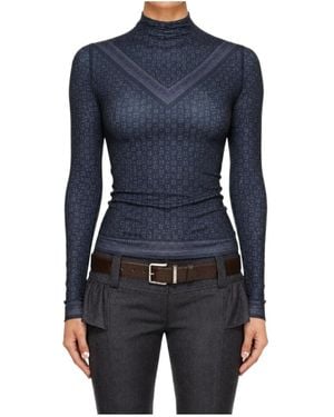KNWLS Long-Sleeved Top - Blue