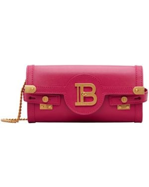 Balmain B Buzz 23 Clutch Bag - Pink