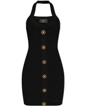 Balmain Knitted Dresses - Black