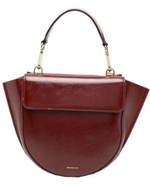 Wandler Mini Hortensia Leather Tote Bag - Red