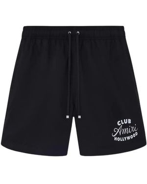 Amiri Club Swim Shorts - Black