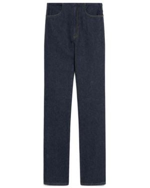Sportmax Aligi1234 Straight Leg Jeans - Blue