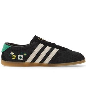 adidas Gazelle Lo Pro Floral-Pattern Sneakers - Black