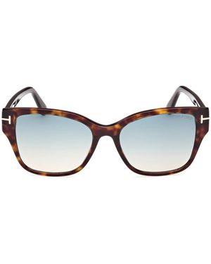 Tom Ford Eyewear Cat-Eye Sunglasses - White