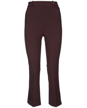 Elisabetta Franchi Pantalone - Purple