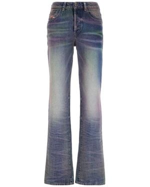 DIESEL Belt-Loop Jeans - Blue