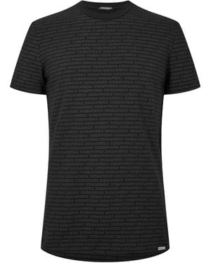 DSquared² Crewneck Shortsleeve Tshirt - Black