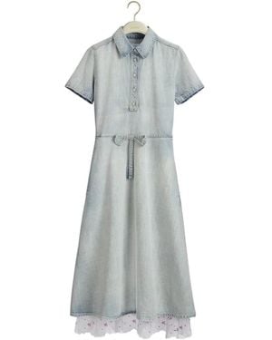 Dior Short-Sleeved Dress - Grey