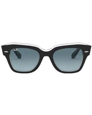 Ray-Ban State Street Square Frame Sunglasses - Multicolour