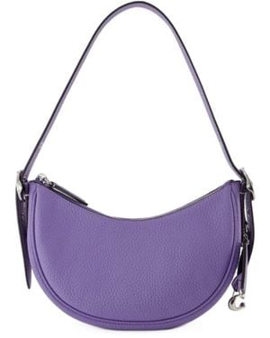 COACH Curved-Edge Logo Tote Bag - Purple