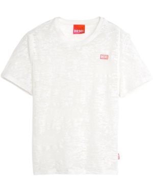 DIESEL X Tinder Pr-T-Nots-Mati-R T-Shirt - White