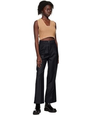 By Malene Birger Tan Wione Vest - Black