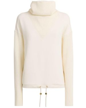 Varley Hannah Cowl Neck Jumper - White