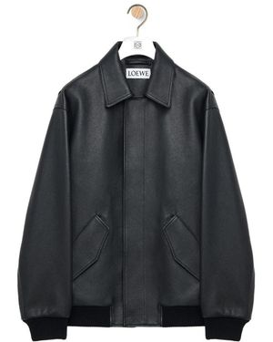 poppo　ロエベ　LOEWE レザー　ジャケット　46 ⭐︎4月末まで LOEWE Leather Jackets for Men | MR PORTER