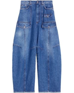 Sportmax Violino Cargo-Pocket Jeans - Blue