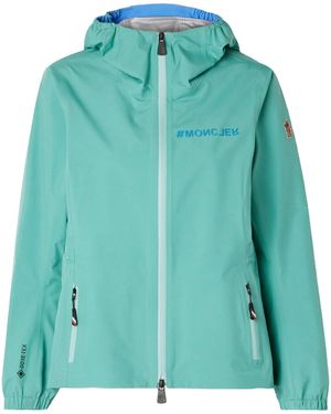 Moncler Long-Sleeved Casual Jacket - Green