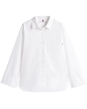 Tommy Hilfiger Button-Down Pocket Shirt - White