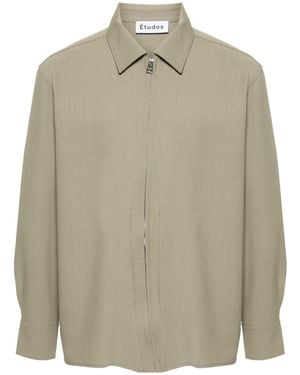 Etudes Studio Zenith Virgin Wool Shirt - Natural