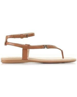 Hogan Open Toe Sandals - Brown