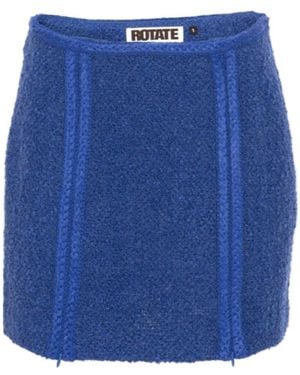 ROTATE BIRGER CHRISTENSEN Mini Skirt - Blue