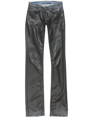 Acne Studios Logo-Patch Skinny Jeans - Gray