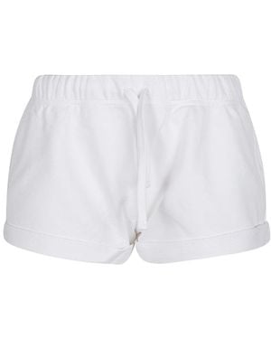 IRO Drawstring Waist Shorts - White
