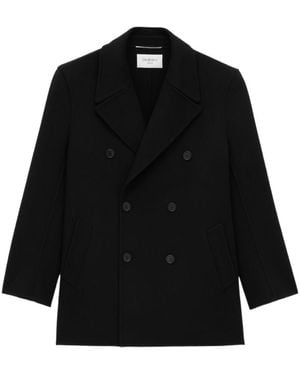 Saint Laurent Peacoat - Black