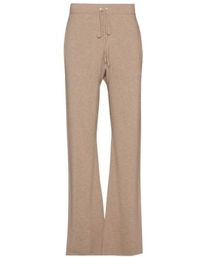 Maison Margiela Drawstring Knitted Trousers - Natural