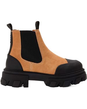 Ganni Clted Low Chelsea Boots - Black
