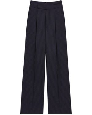 Saint Laurent Fluid Pants - Blue