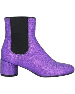 Maison Margiela Ankle Boots - Purple