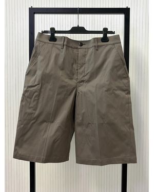 Rick Owens Fw26 Tower Work Shorts - Green