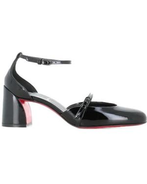 Christian Louboutin Ankle Strap Court Shoes - Multicolour