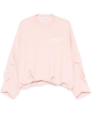 Pinko Logo-Print Sweatshirt - Pink