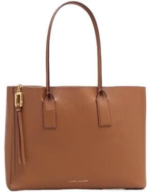 Marc Jacobs The Pop J-Marc Tote Bag - Brown