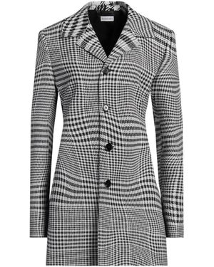 Burberry Plaid Blazer - Gray