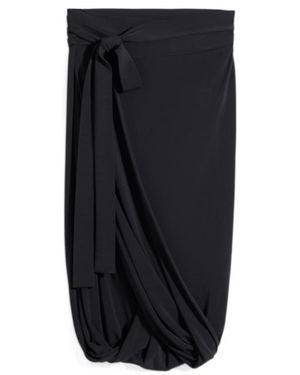 Lemaire Wrap Skirt - Black