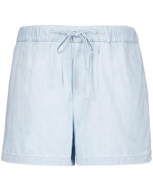 Gucci Straight Leg Denim Shorts - Blue