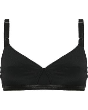 N°21 Paneled Bra - Black