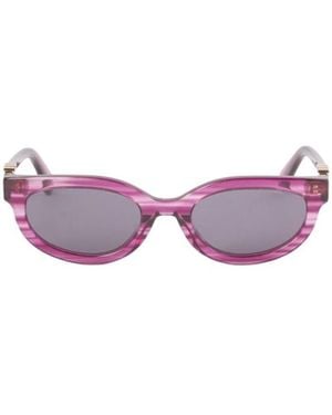 Off-White c/o Virgil Abloh Cat Eye Sunglasses - Purple