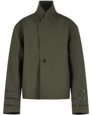 Coperni 'Technical' Wool Blend Jacket - Green