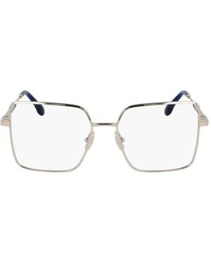 Victoria Beckham Eyewear Square Frame Glasses - White