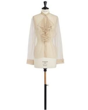 Dior Tulle Top - White